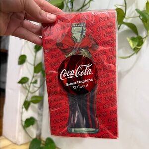 Coca-Cola Red Guest Napkins